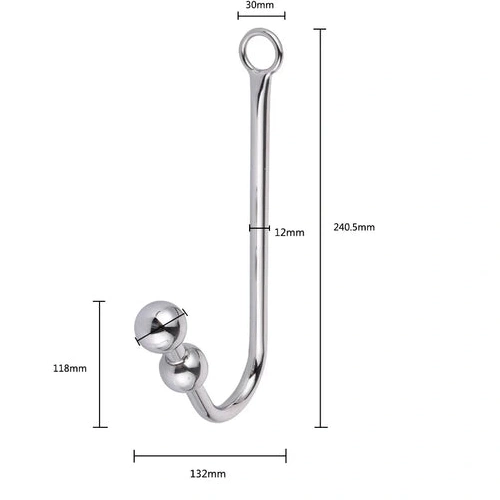 Elegant with Hook Cuffs Beaded and 5334 Anal Collar 0812